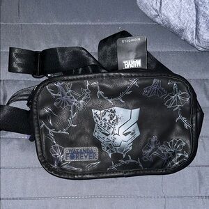 Marvel Black Panther Black Crossbody Bag